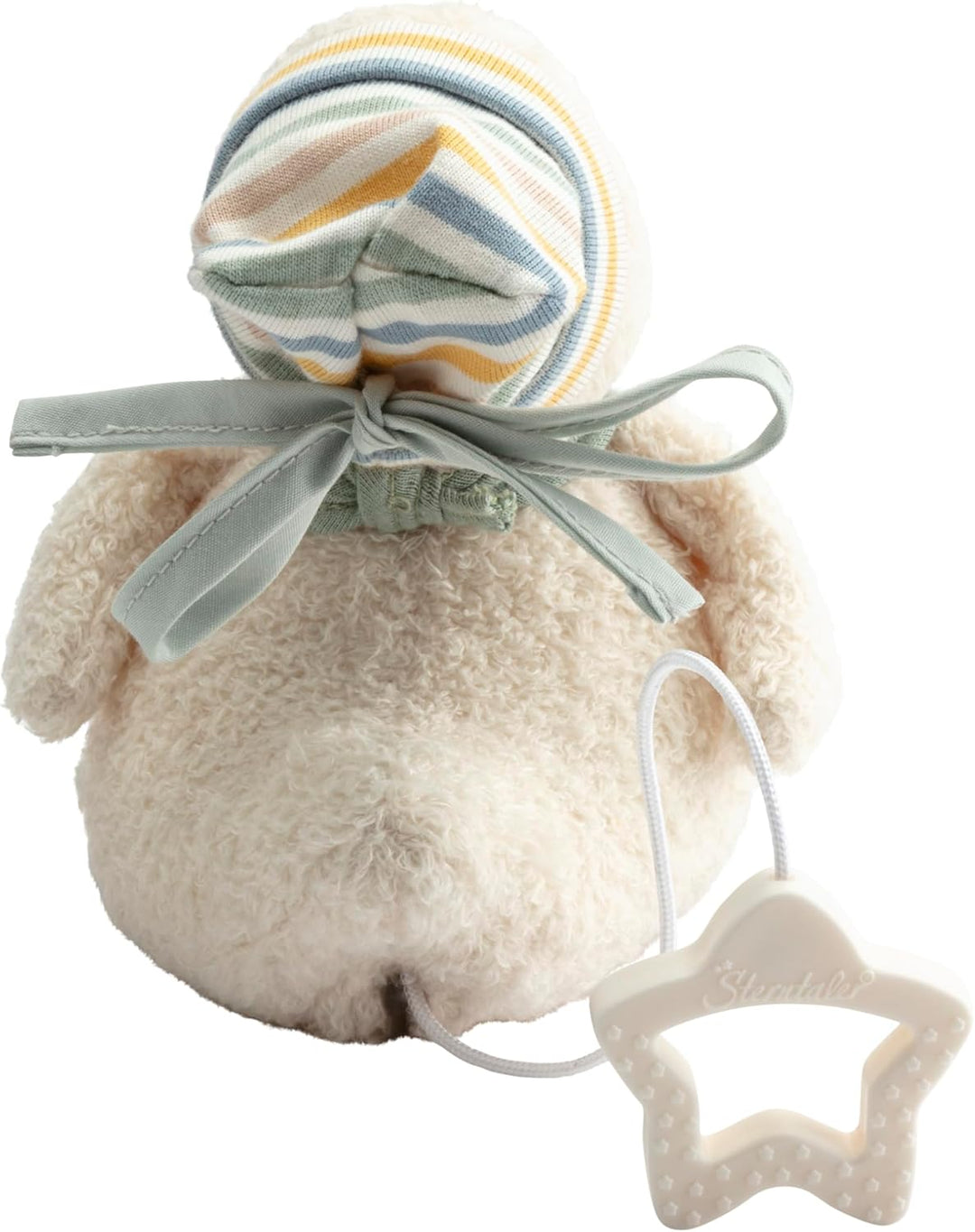 Spieluhr klein Ente Edda Lou, Kuscheltier mit Einschlafhilfe, Melodie Brahms Wiegenlied Spieluhr Ent