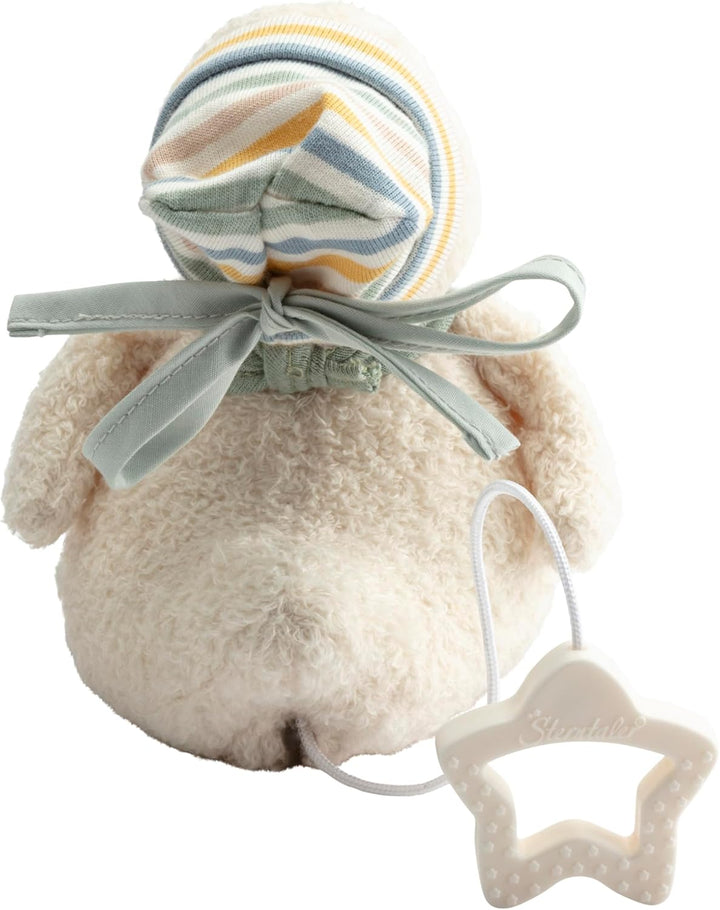 Spieluhr klein Ente Edda Lou, Kuscheltier mit Einschlafhilfe, Melodie Brahms Wiegenlied Spieluhr Ent