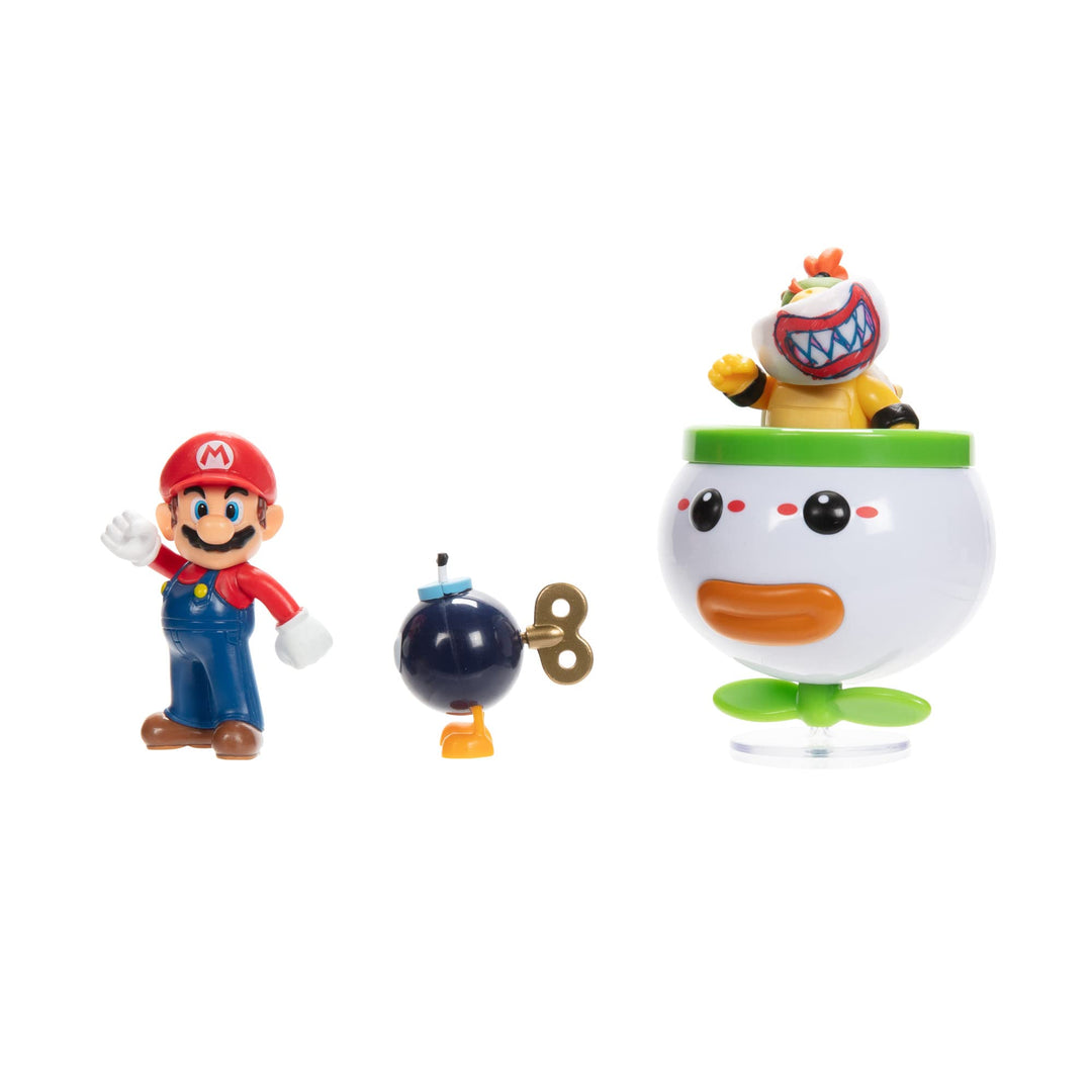 Nintendo Super Mario and Bowser Jr. Clown Cart in Sammlerbox