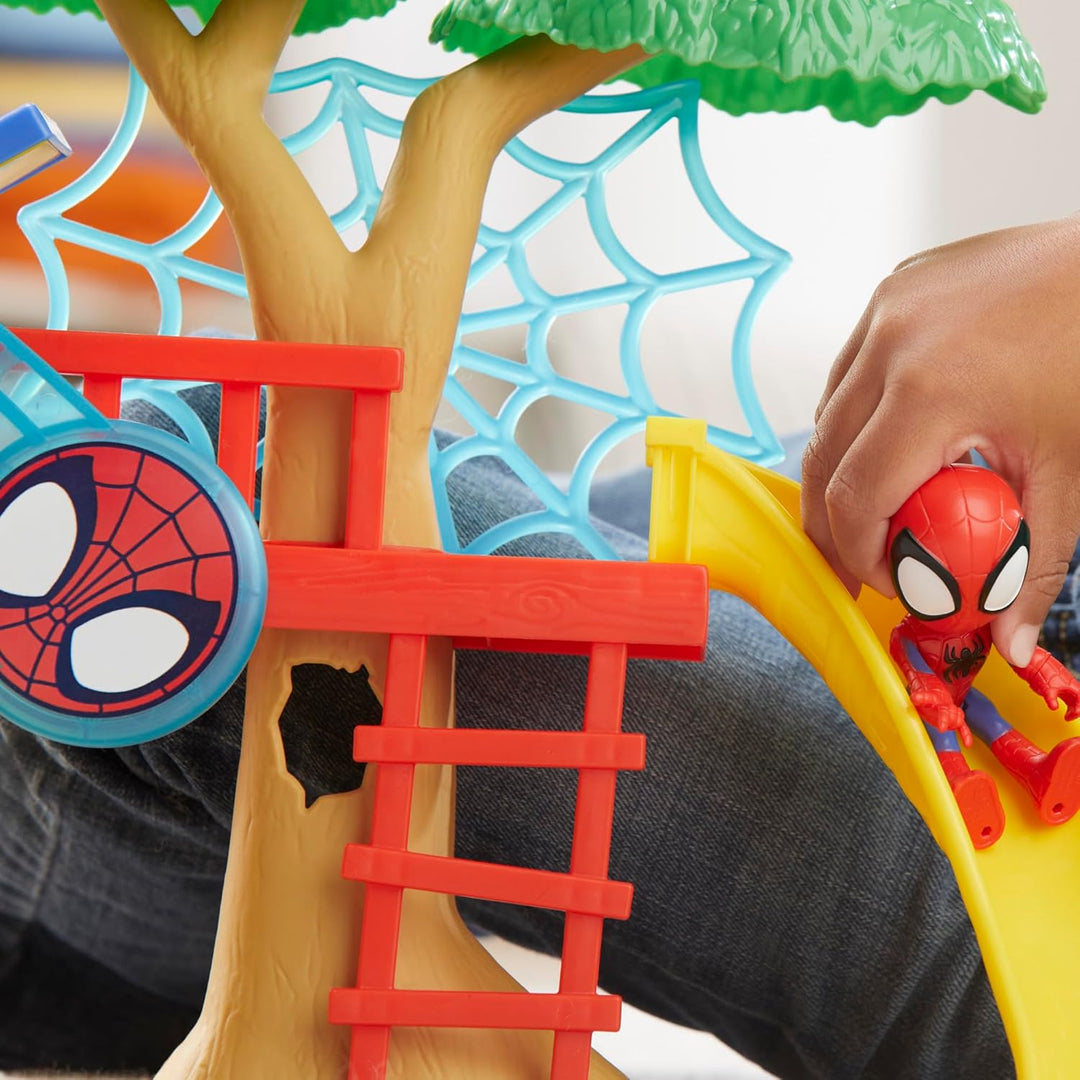 HASBRO Marvel Spidey und Seine Super-Freunde Spideys Spielplatz Spielset mit Spidey Action-Figur, Sp