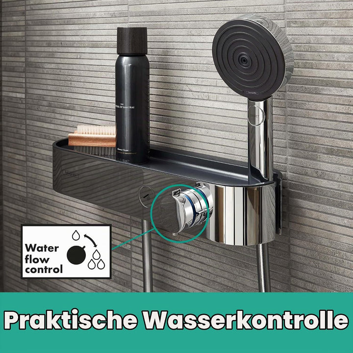 hansgrohe Brausethermostat ShowerTablet Select, Thermostatarmatur Aufputz, Cool Contact Duscharmatur
