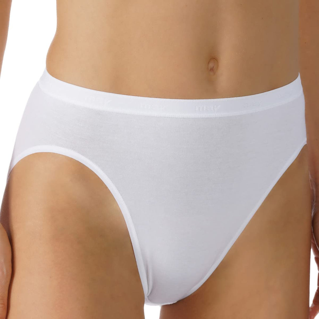 Mey 2er Pack Damen Jazzpants – Slip mit hochelastischen Nähten – Unterhose aus supergekämmter Pima-B