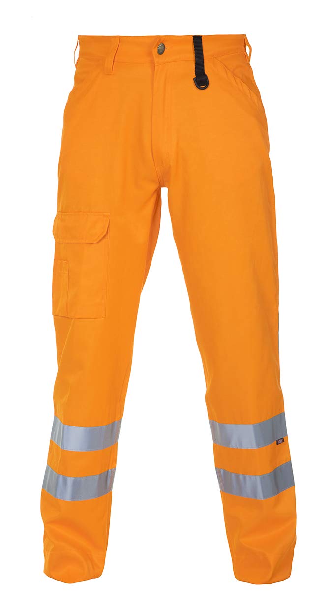 EN 471-RWS Summertrouser, orange 46 Neonorange, 46 Neonorange