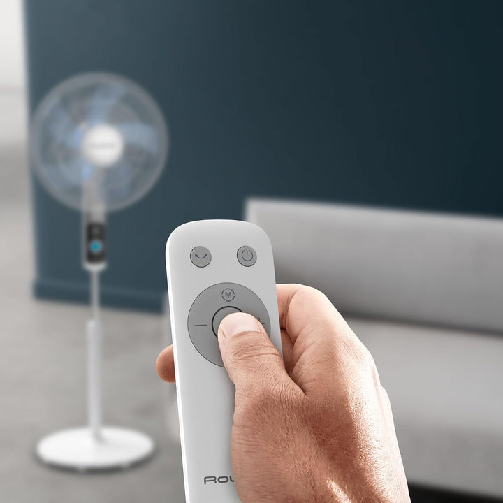 Rowenta Turbo Silence Standventilator, nur 35 dB(A) im Silent Night-Modus, energiesparend, 12 Geschw