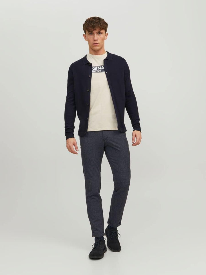 JACK & JONES Herren Jjimarco Jjstuart Akm 1049 Sky Cap Noos Hose, Sky Captain, 34W 32L EU