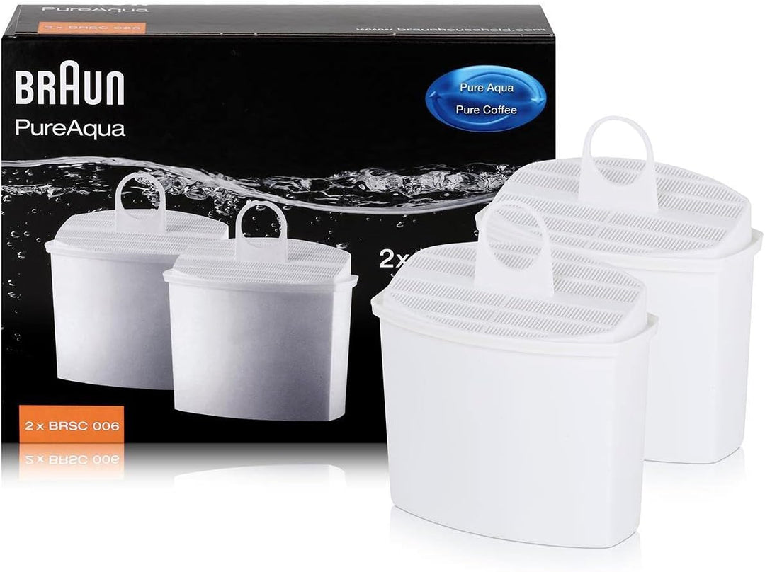 Braun BRSC 006 Wasserfilter PureAqua, geeignet für CaféHouse, PurEase und Sommelier, für reinen Kaff