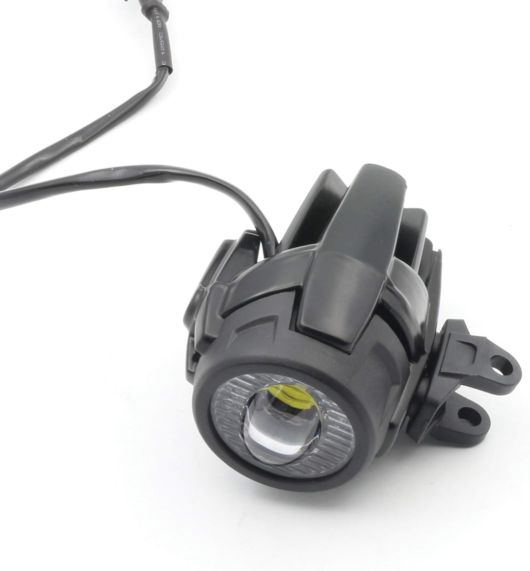CPOWACE LED Nebelscheinwerfer Zusatzscheinwerfer + Kabelbaum + Schutzhülle für Motorrad R1200gs,with