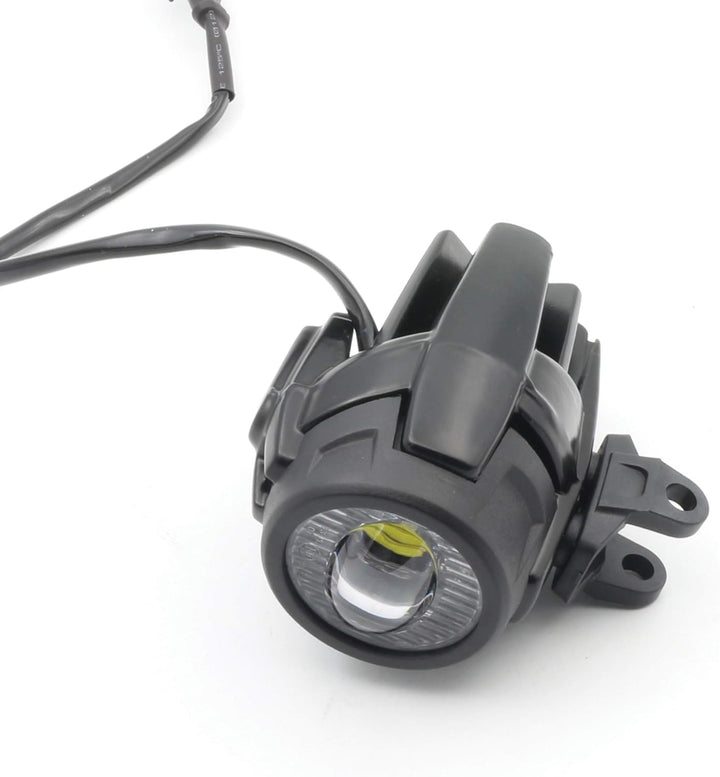 CPOWACE LED Nebelscheinwerfer Zusatzscheinwerfer + Kabelbaum + Schutzhülle für Motorrad R1200gs,with