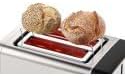 Bosch Designline Toaster TAT5P420 Brotrösten, Auftauen und Aufwärmen Edelstahl
