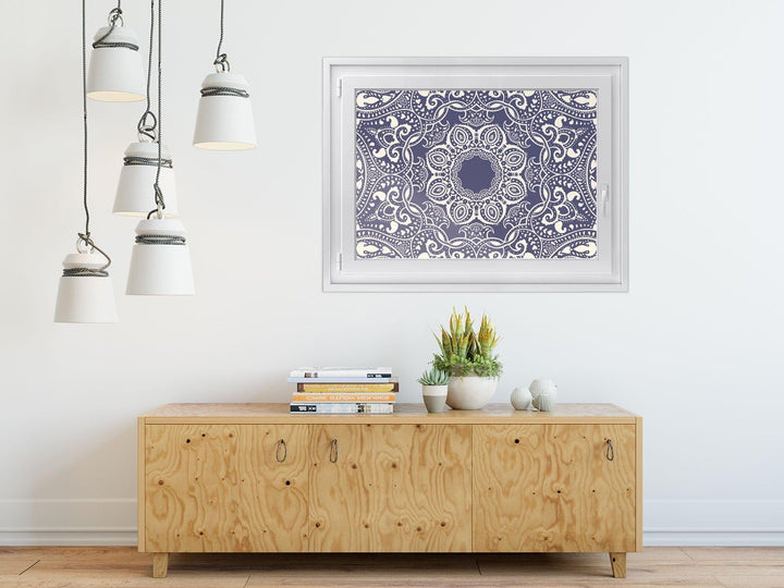 Fensterfolie Sichtschutz I Hochwertige Klebefolie für Fenster - Sticker I Deko Folie für Küche, Bad,