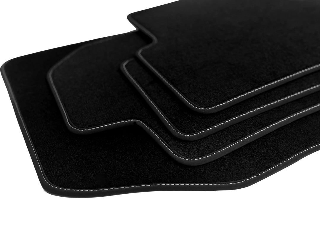 Velour Fussmatten Satz für Honda FR-V (2004-2009) - Premium Qualität - 4-teilig - Passgenau