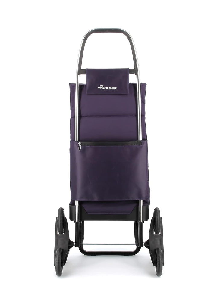 Einkaufstrolley Rolser Big Polar 6 Räder Treppensteiger - Violett 6 Räder Treppensteiger Violett, 6