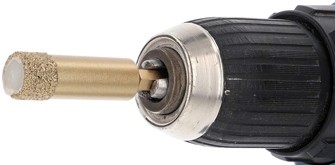 PRODIAMANT Profi Fliesenbohrer Fliese 14 mm x 6Kant Bit Aufnahme Diamantbohrer Winkelschleifer für t