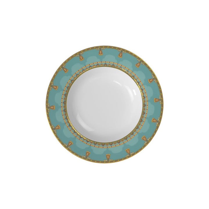 Villeroy & Boch, Knochenporzellan, Gold, 1 Stück (1er Pack) Aquamarin, 1 Stück (1er Pack) Aquam