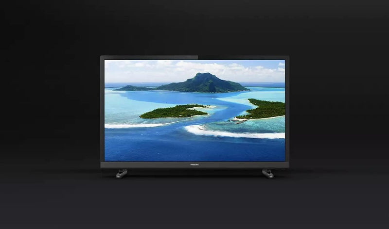 Philips 24PHS5507/12 60 cm (24 Zoll) Fernseher (HD, Triple Tuner, HDMI, USB, CI+, Mattschwarz) [Mode