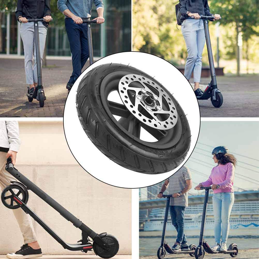 Ersatz für Scooter-Hinterrad, Zelluläres Hinterrad aus Gummi, Elektroroller-Hinterrad und Scheibenbr