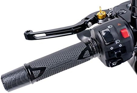 Puig 8191N Griffe Hi-Tech Radikal Schwarz, Schwarz