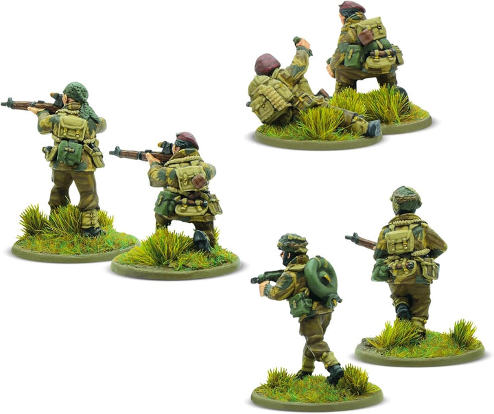 Warlord Games British Airborne Weapons Teams – 28 mm Miniaturen aus Kunstharz für Bolt Action, sehr