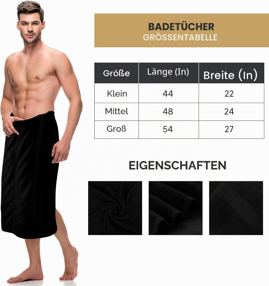 Utopia Towels - 4er-Pack Badetücher Set Premium 100% ringgesponnene Baumwolle 69 x 137 cm Handtücher