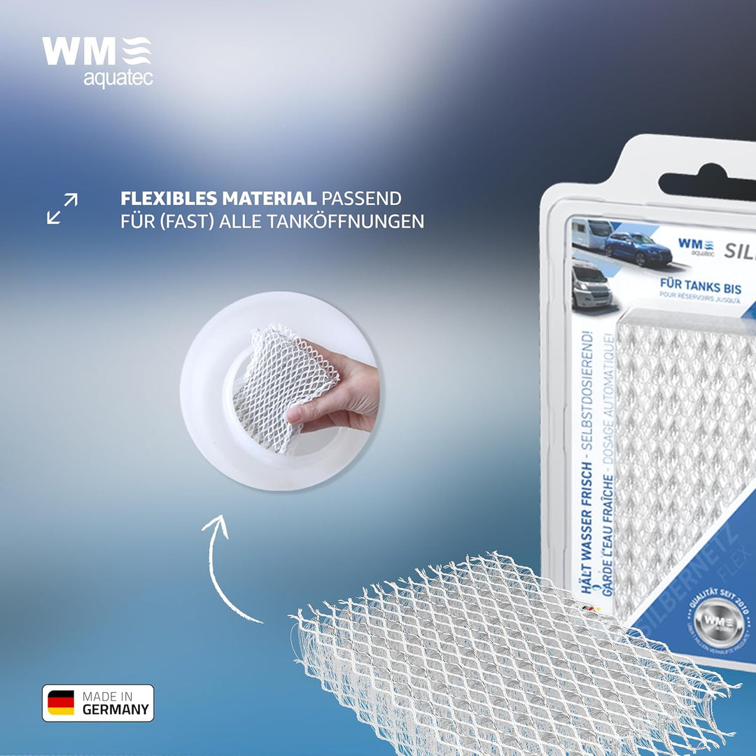 WM aquatec – Hygiene-Trio für Frischwassersysteme bis 60L Tankgrösse – Wasserhygiene für Wohnmobile,