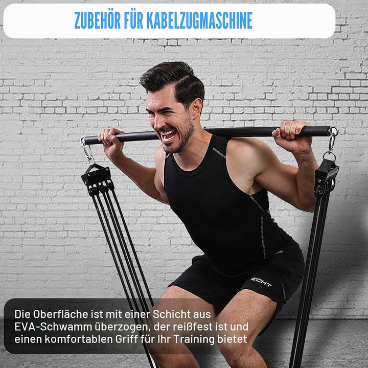 KORIKAHM Kabelaufsätze für Latzugstange, Nicht abnehmbar, für Fitnessstudio, LAT-Pulldown-Aufsätze,