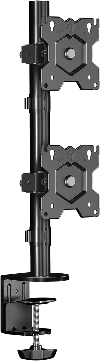 ONKRON Monitor Halterung 2 Monitore/Monitor Arm 2 Monitore 13-34 Zoll schwenkbar & neigbar 8kg (x2)