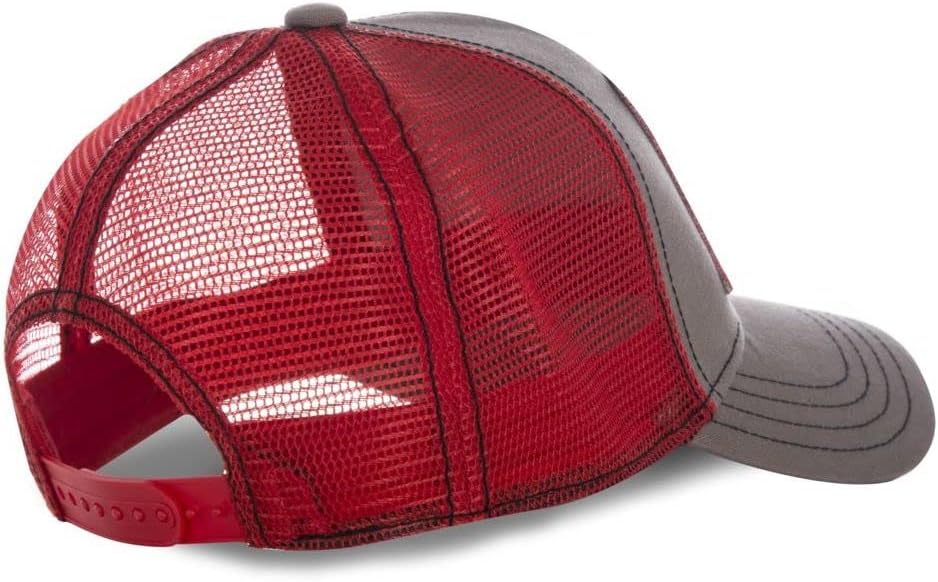 Tracker Kappe Herren Langlebig, Cap Herren, Lebe Schnell, Hypoallergen, Braun/Rot/Schwarz, Einheitsg