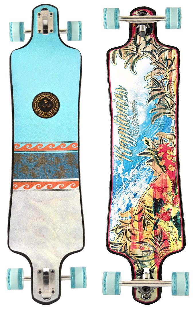 Kryptonics California Series Skateboard 40 mehrfarbig (8), 40 mehrfarbig (8)
