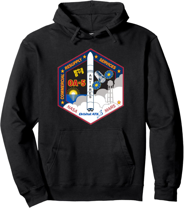 NASA International Space Station Resupply Mission Pullover Hoodie
