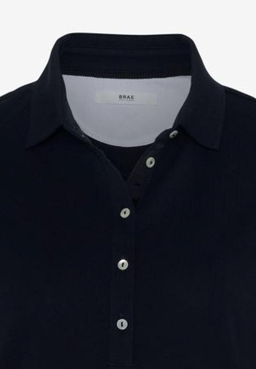 BRAX Damen T-Shirt Poloshirt Cleo Stretchpique Neongrün 36 22 Navy, 36 22 Navy
