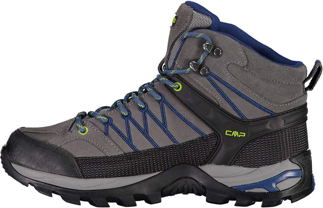CMP Herren Rigel Mid Wp Trekking Shoes 3q12947Trekking- & Wanderstiefel 41 EU Graffite Marine, 41 EU