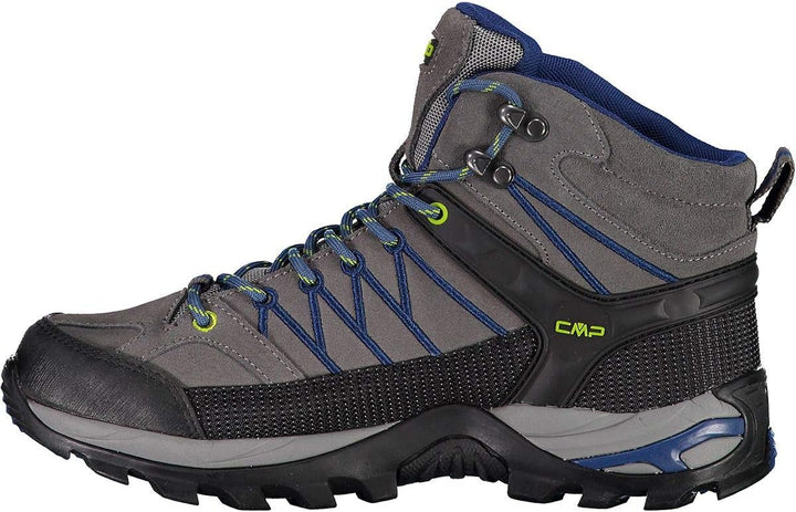 CMP Herren Rigel Mid Wp Trekking Shoes 3q12947Trekking- & Wanderstiefel 41 EU Graffite Marine, 41 EU