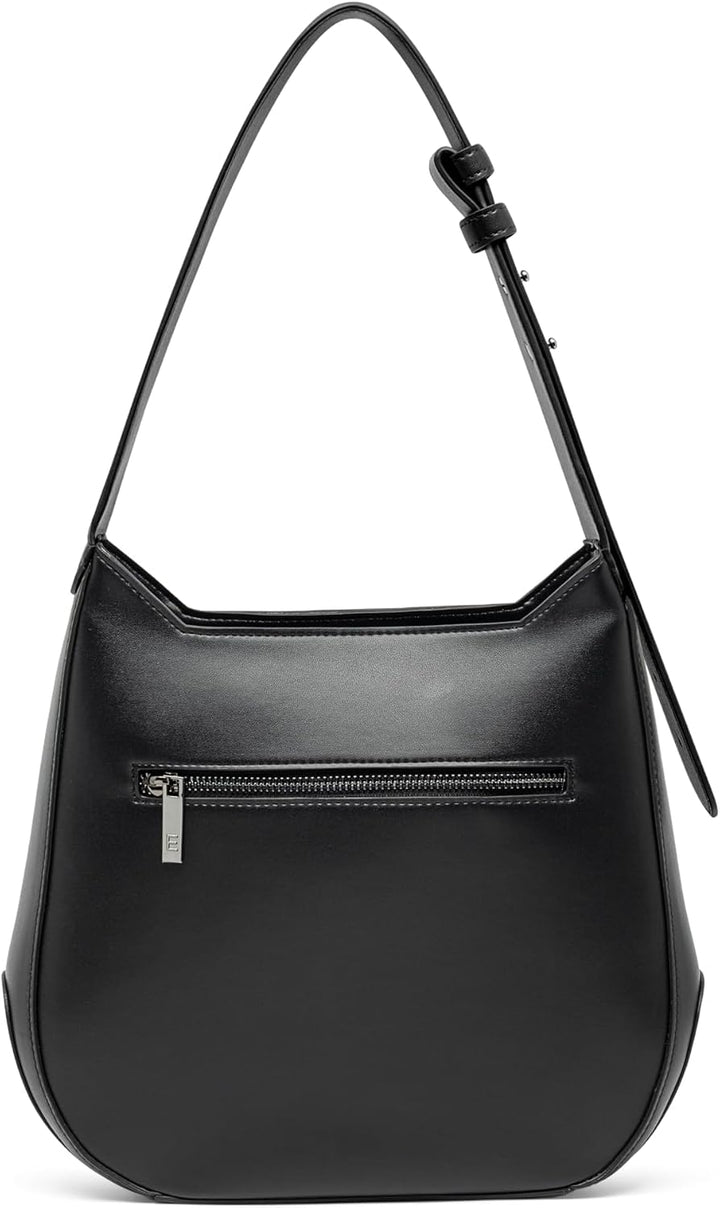 Expatrié Schultertasche Damen - Leonie Schwarz, Schwarz