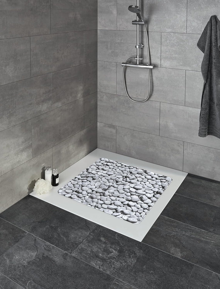 Kleine Wolke Duscheinlage Stepstone Grau 55 x 55 cm 55 x 55 cm (Quadratisch) Grau, 55 x 55 cm (Quadr