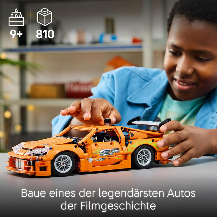 LEGO Technic Fast and Furious Toyota Supra MK4 - Spielzeug Auto - Mit 6-Zylinder-Motor & aufklappbar