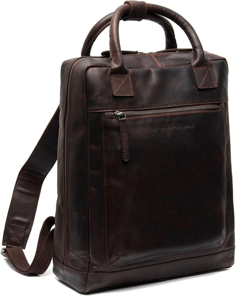 The Chesterfield Brand Wax Pull Up Georgia Rucksack Leder 36 cm Laptopfach