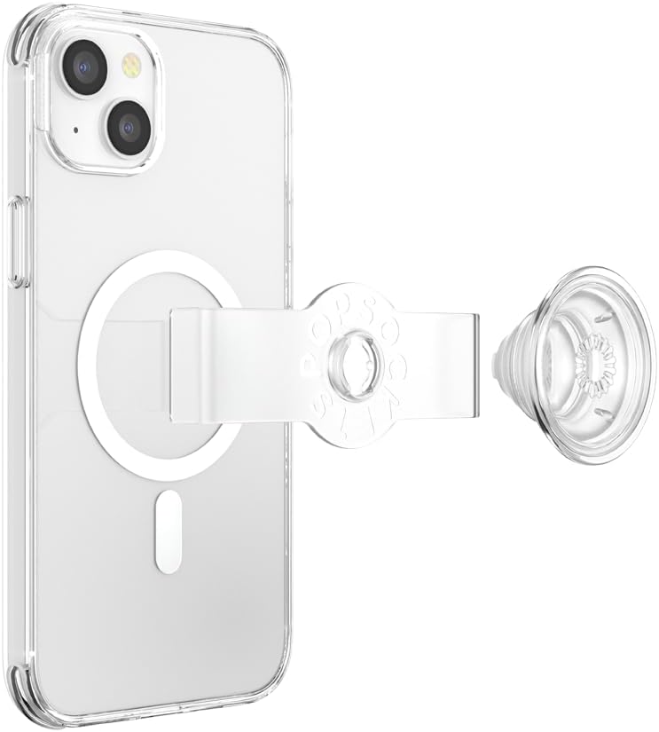 PopSockets: PopCase PlantCore für MagSafe - Hülle für iPhone 14 Plus mit Abnehmbarem PopGrip Slide S