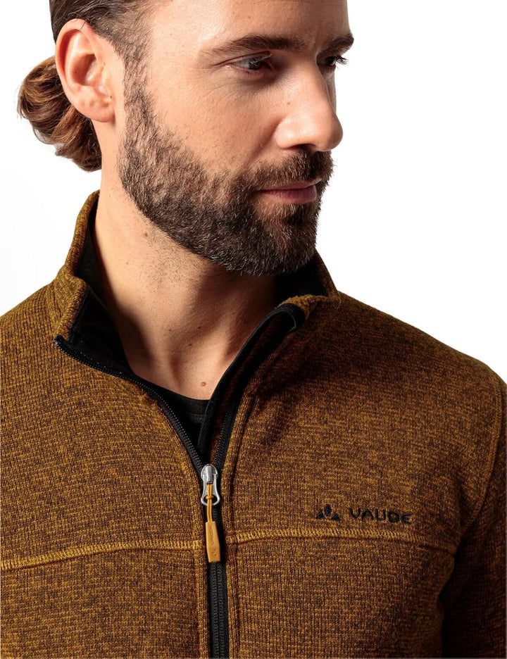 VAUDE Men's Rienza Jacket III - Fleecejacke Herren S silt brown, S silt brown