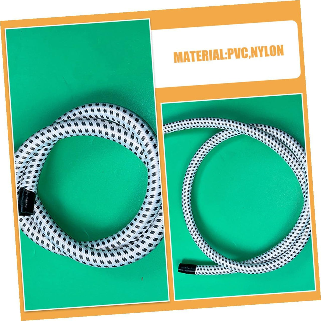 Homoyoyo Hitzebeständiger Dampfschlauch für Bügeleisen Flexibler Pvc nylon Ersatzschlauch für Dampfb
