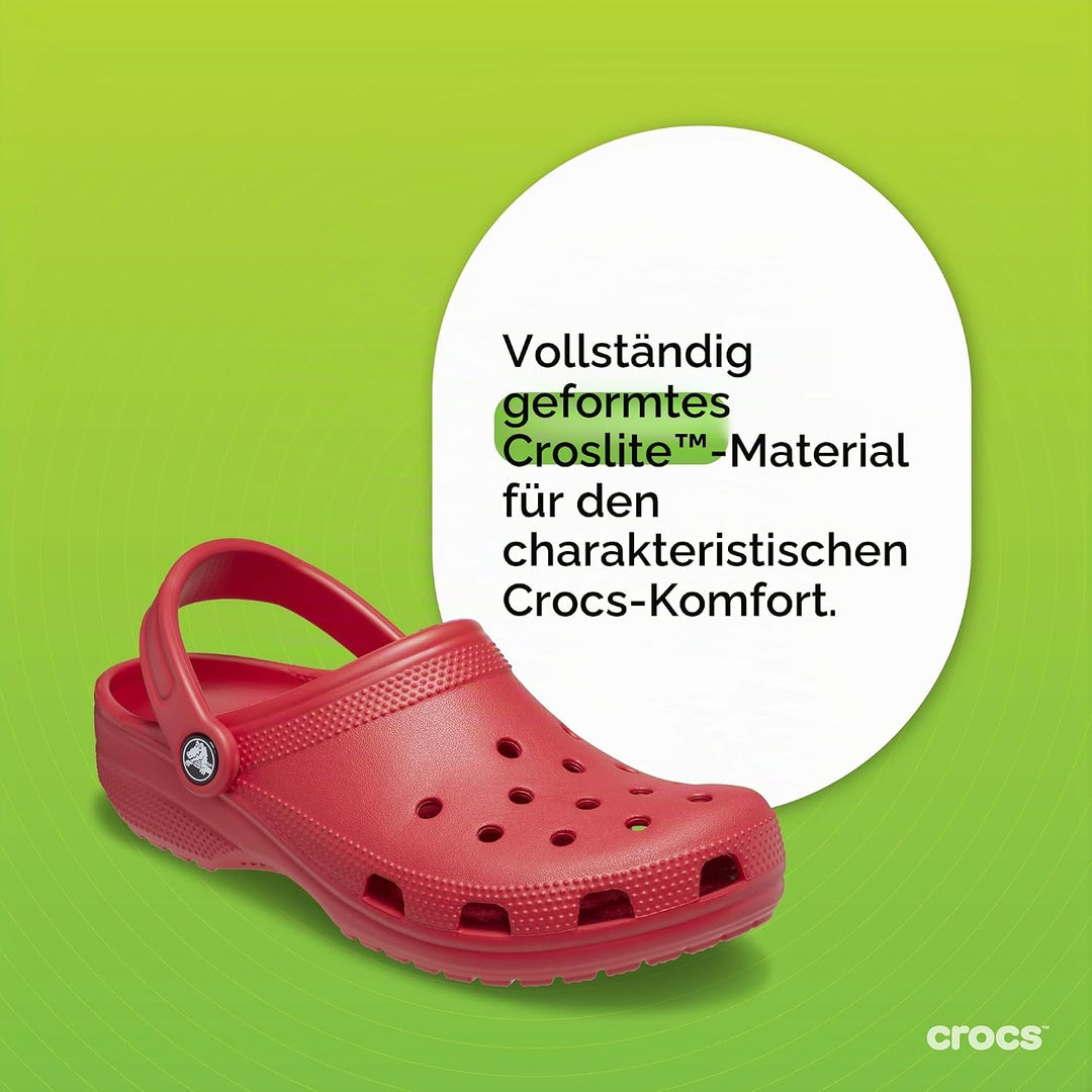 Crocs Classic Clog 33/34 EU Varsity Red, 33/34 EU Varsity Red