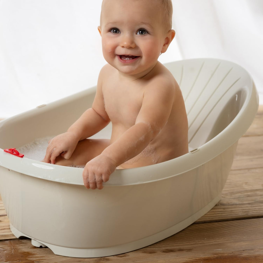 OKBABY Eco Onda Babywanne aus recyceltem Kunststoff – ergonomisches Design mit rutschfestem Sitz für