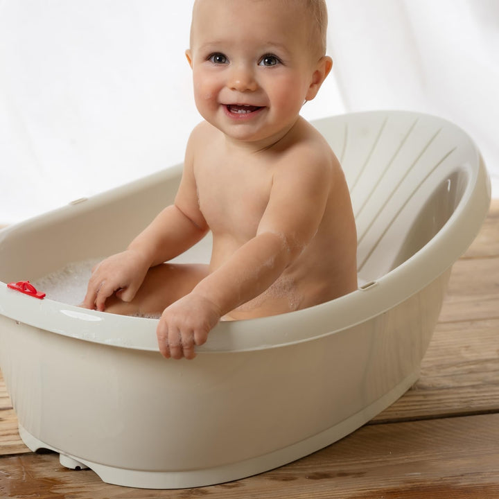 OKBABY Eco Onda Babywanne aus recyceltem Kunststoff – ergonomisches Design mit rutschfestem Sitz für