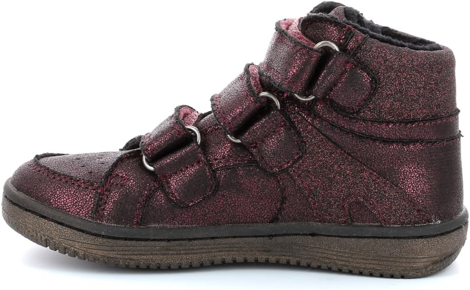 Kickers Unisex Kinder Lohan Sneaker 20 EU Bordeaux Brillant, 20 EU Bordeaux Brillant