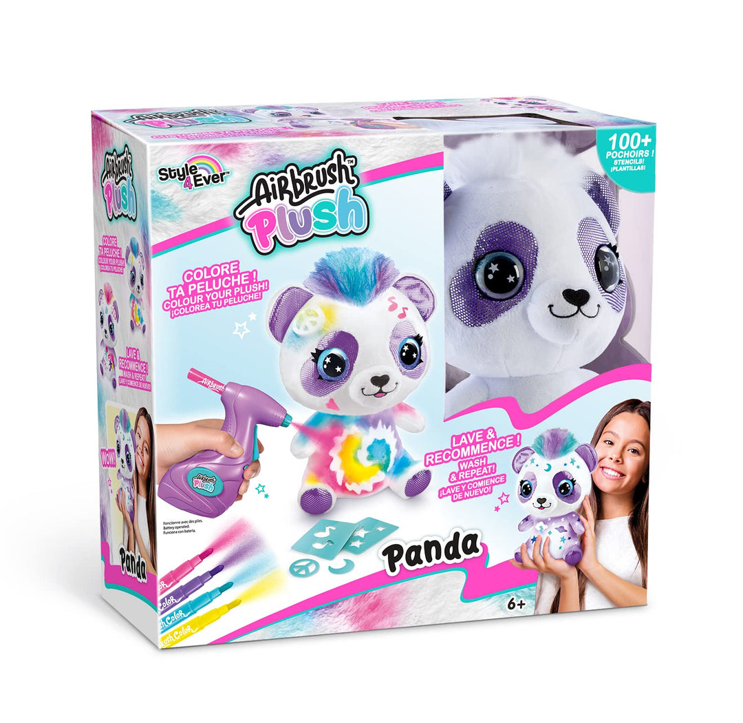 Canal Toys Airbrush Plush, färben Sie Ihren Panda, OFG257, bunt
