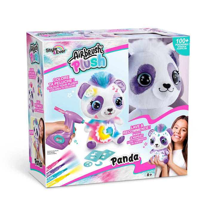 Canal Toys Airbrush Plush, färben Sie Ihren Panda, OFG257, bunt