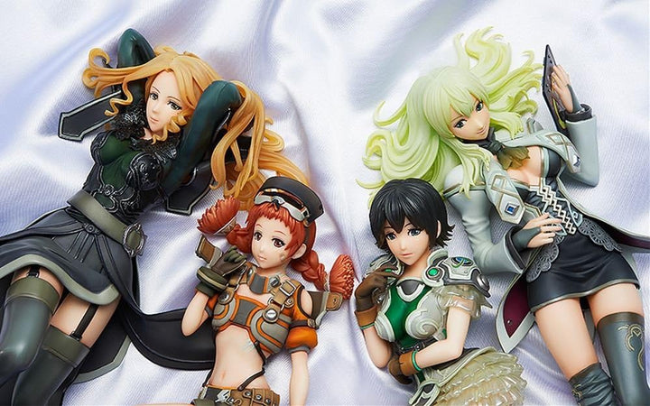 Good Smile Border Break: Border Break Girls, komplette Kollektion, PVC-Figuren-Set (4-teilig)
