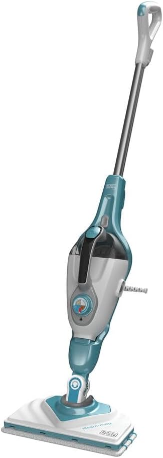 BLACK+DECKER BHSM168DSM-QS 2-in-1 Dampfmopp 1600 W mit Deltakopf und SteaMitt