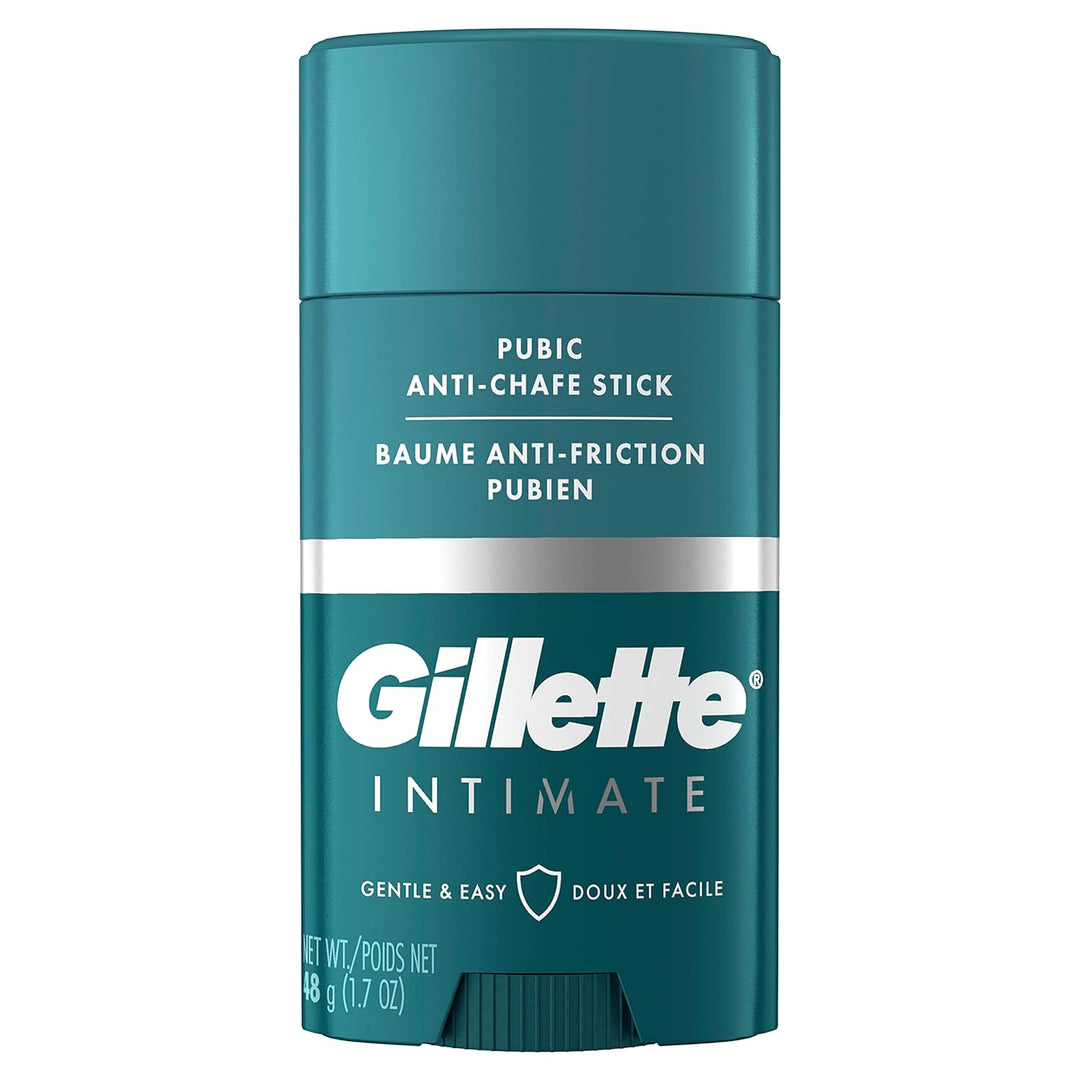 Gillette Intimate Pubic Anti-Scheuer-Stick, reduziert Reibung und Irritationen, Scheuerschutz für Mä