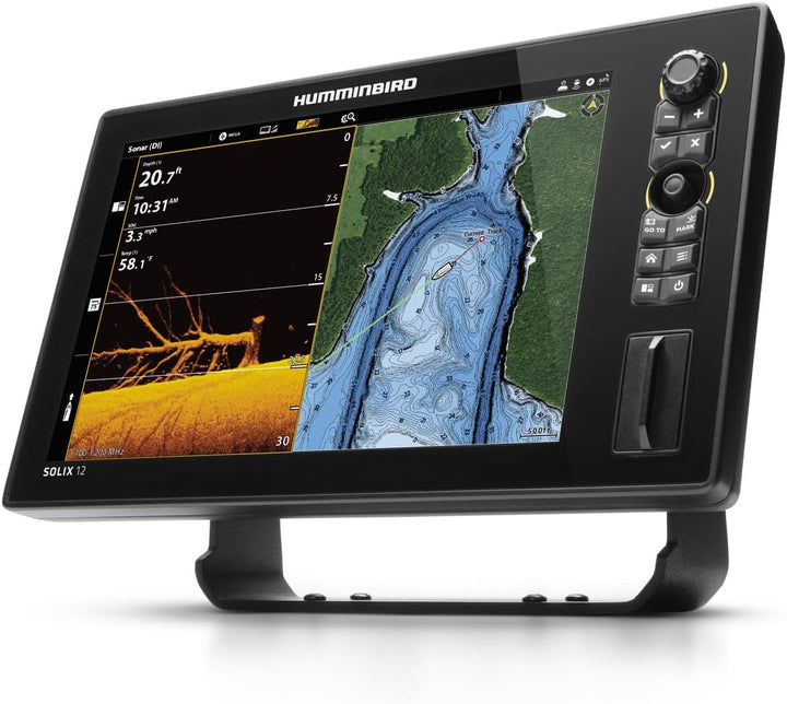 Humminbird NS-768 SOLIX 12 Chirp Mega SI+ G3 Unisex-Erwachsene, Mehrfarbig, Standard