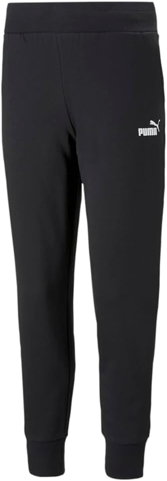 Puma Damen Strickhose ESS Sweatpants FL Cl (S) S Baumwolle, Schwarz-weiss, S Baumwolle, Schwarz-weis